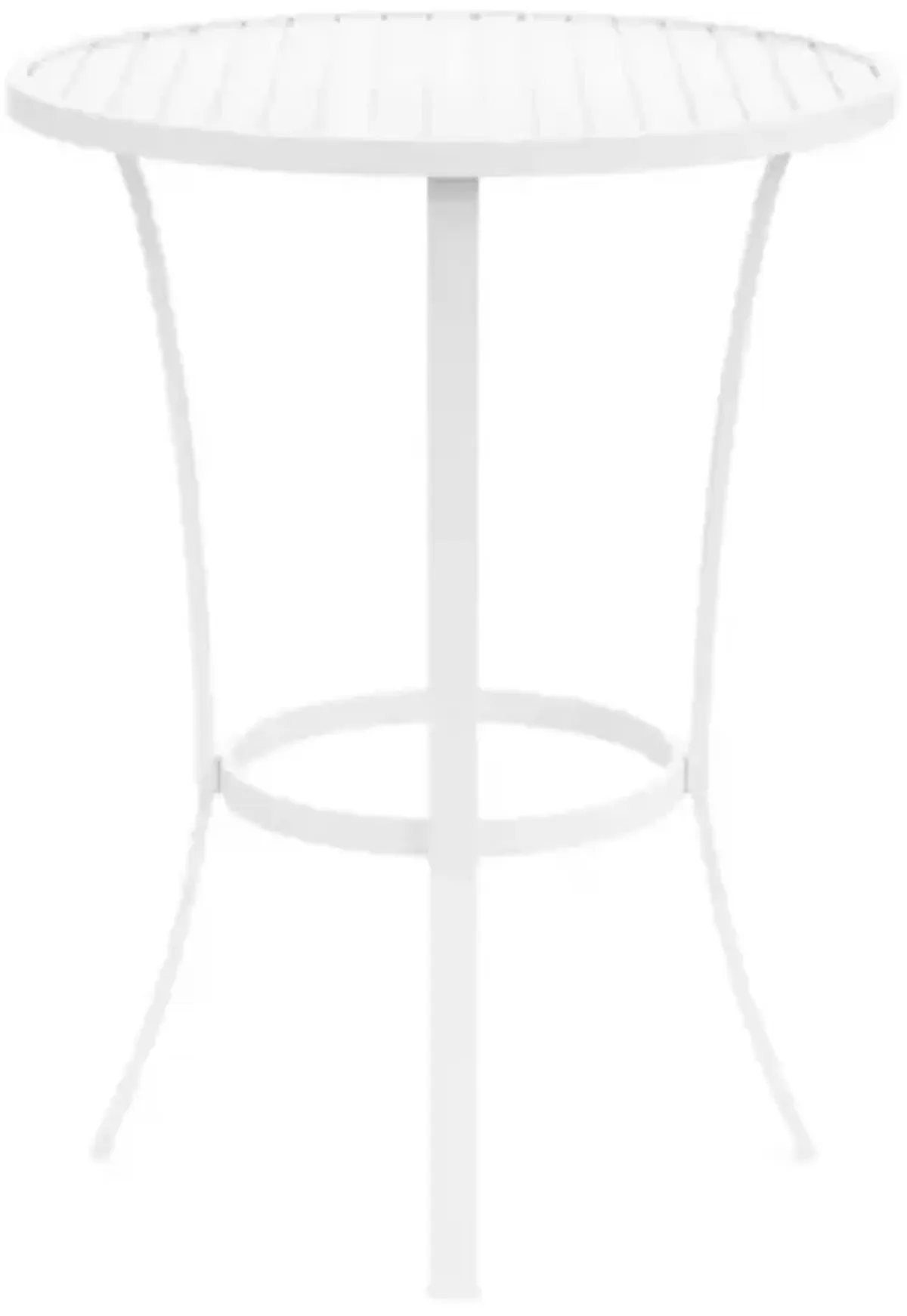 Galtier Outdoor Pub Table - White