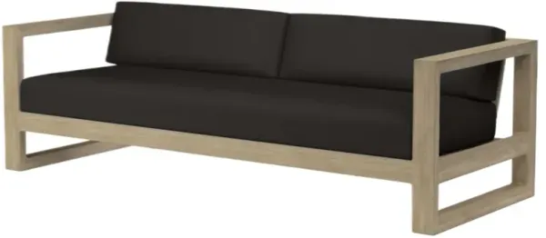 Verian Outdoor Teak 2-Seat Sofa