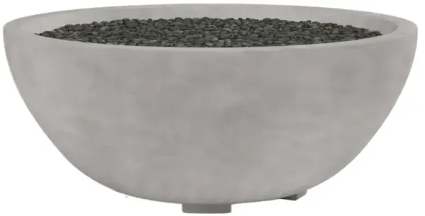 Fenwick Outdoor 41" Fire Bowl, Gravelstone