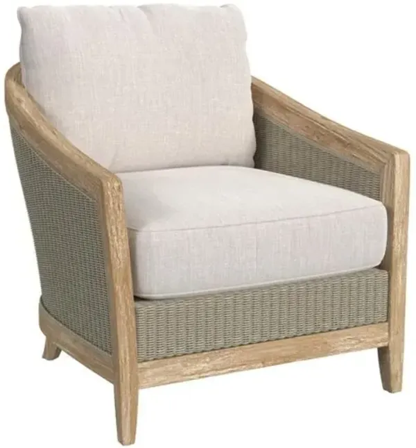 Celestria Outdoor Club Chair - Natural Teak