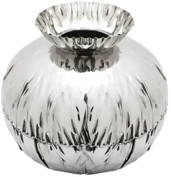 Crumpled Edge Round Bowl Large