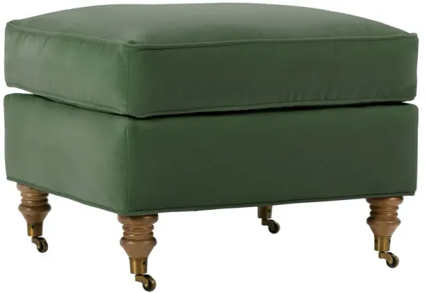 Brooke Velvet Ottoman