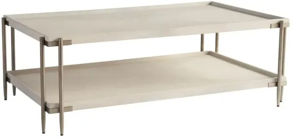 Veridian Rectangular Tray Top Cocktail Table, White Oak