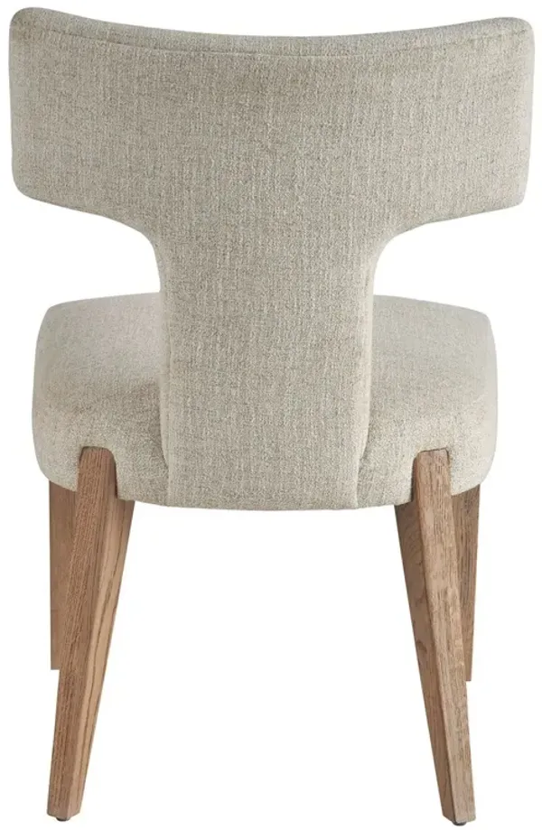 S/2 Veridian Raven Upholstered Side Chairs