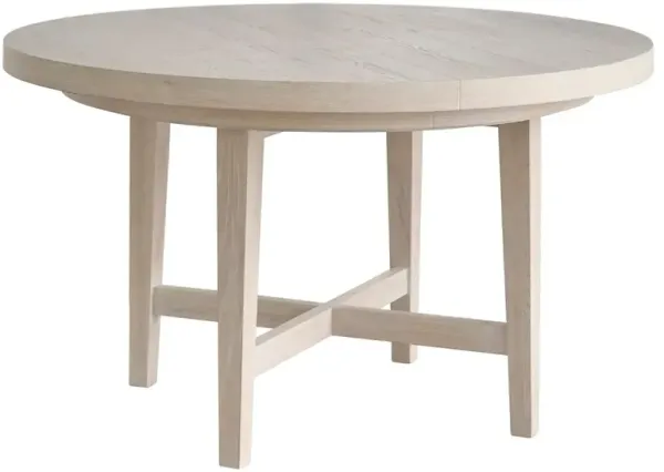 Veridian Round/Oval Extension Dining Table, White Oak