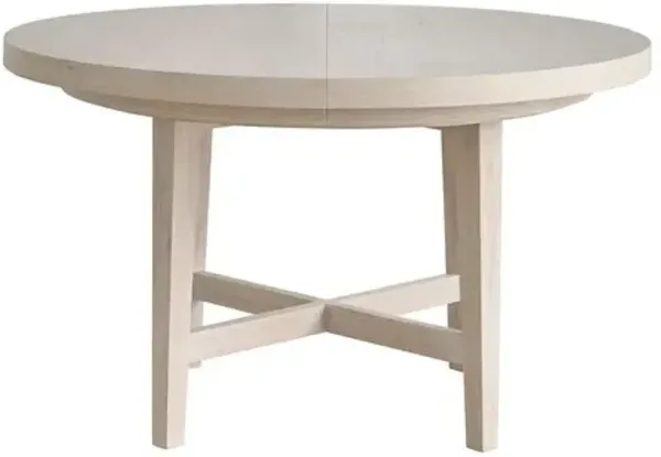 Veridian Round/Oval Extension Dining Table - White Oak