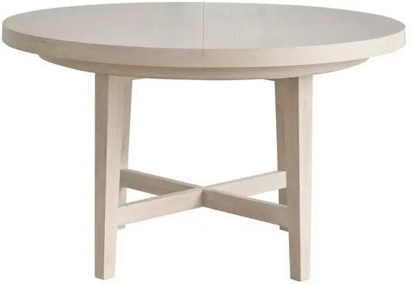 Veridian Round/Oval Extension Dining Table, White Oak