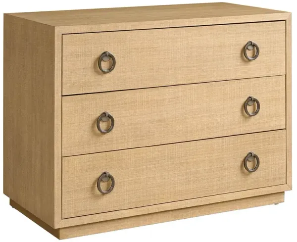 Veridian Geralt 3-Drawer Linen Chest, Skylark
