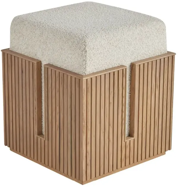 Veridian Fluted Bunching Stool