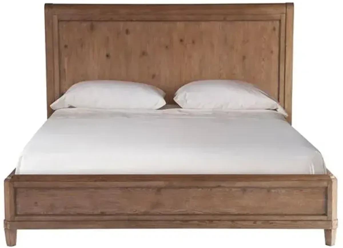 Summit Grove Mesa Panel Bed - Brown