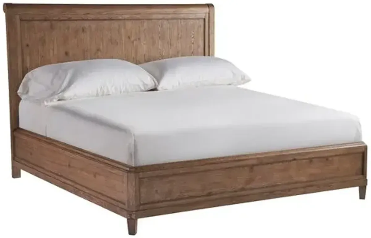 Summit Grove Mesa Panel Bed - Brown