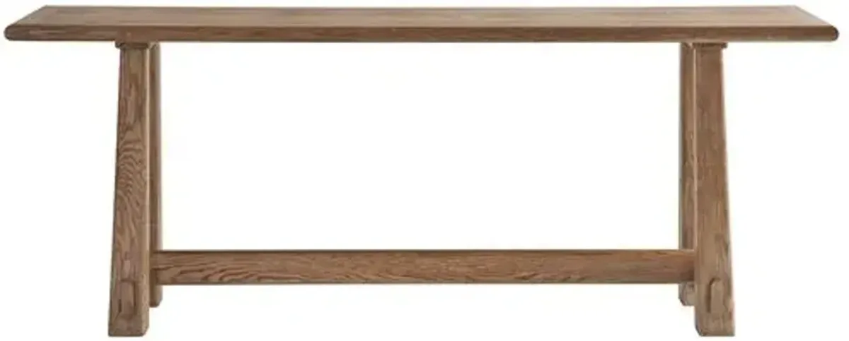 Summit Grove Mesa Console Table - Brown