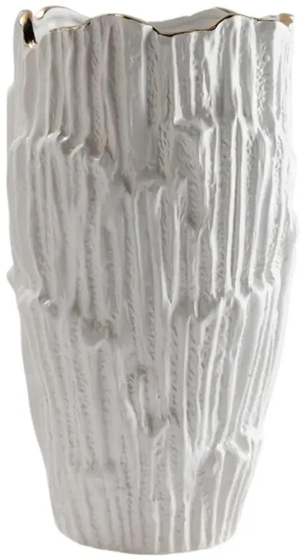 Havana Tall Vase, White