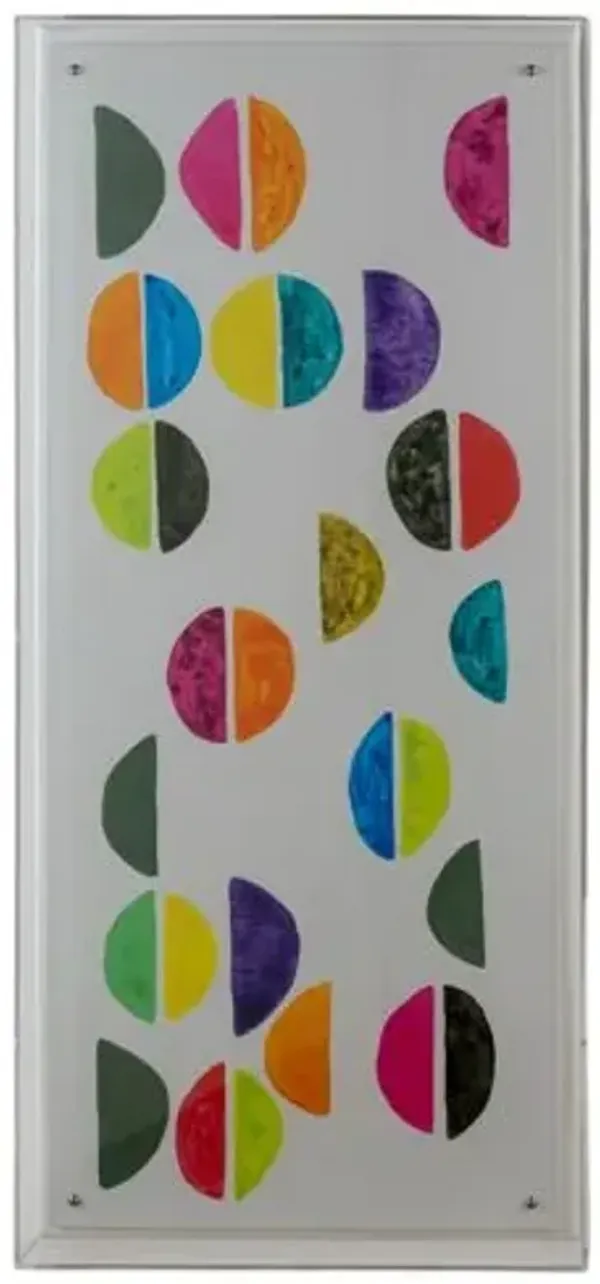 Semicircles I Print - 22" x 48" - Port 68 - Multi