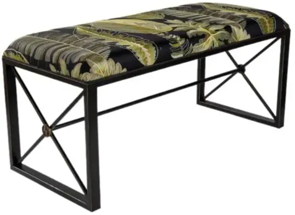Medallion Double Forest Bench - Port 68 - Black