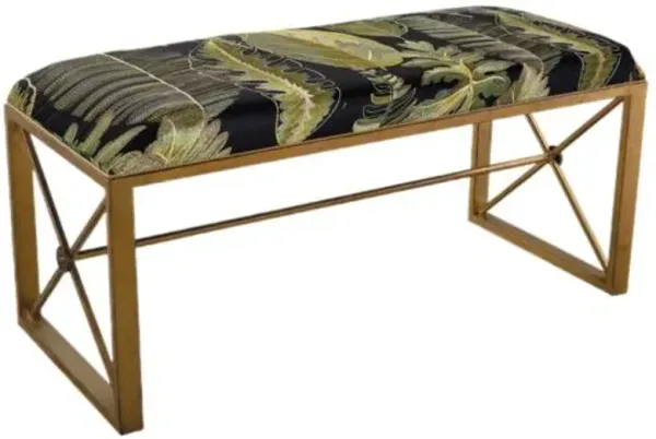 Medallion Double Forest Bench - Port 68 - Gold