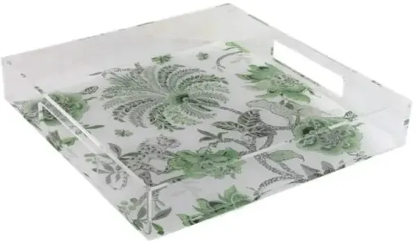 Braganze Lucite Tray - Port 68 - Green