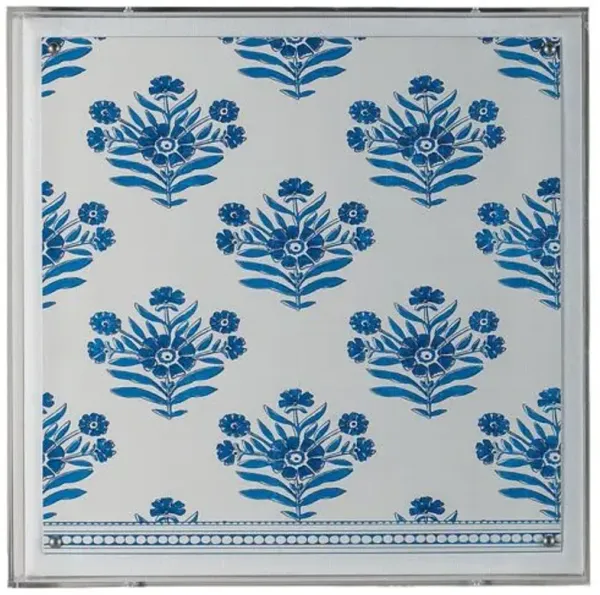 Block I Print - 20" x 20" - Port 68 - Blue