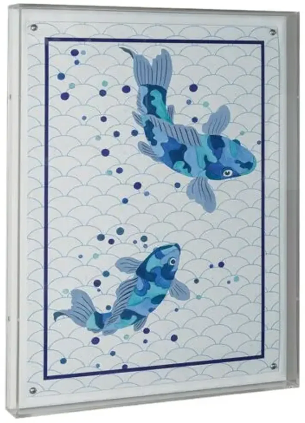 Blue Koi I Print - 20" x 26" - Port 68