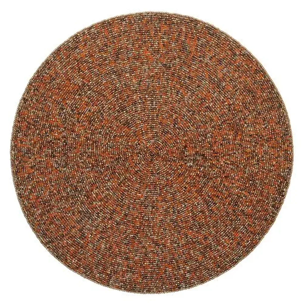 Set of 4 Autumn Rush Placemats - Kim Seybert - Brown