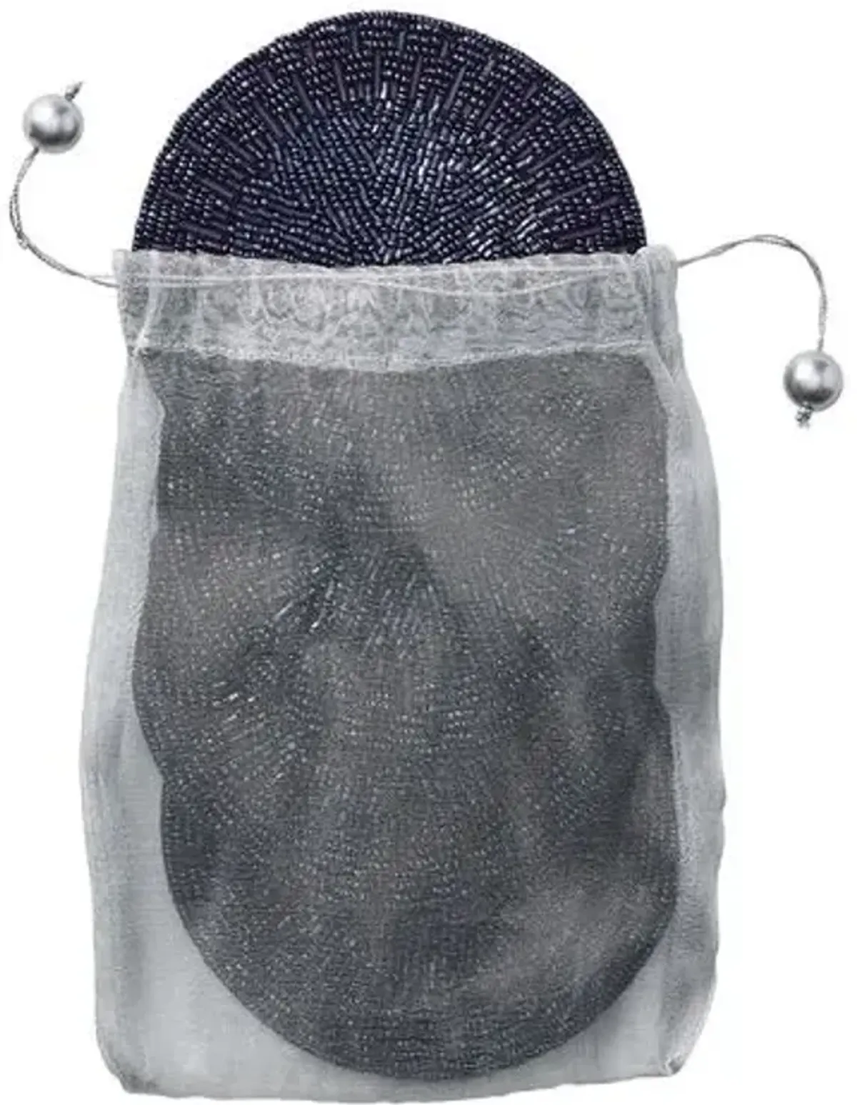 Set of 4 Palisade Coasters - Kim Seybert - Blue