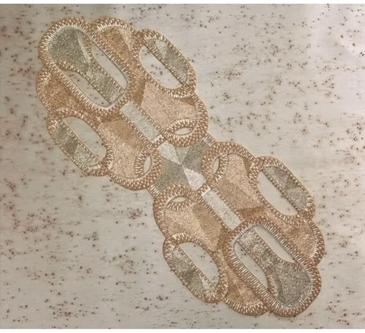 Palisade Runner - Gold & Silver - Kim Seybert