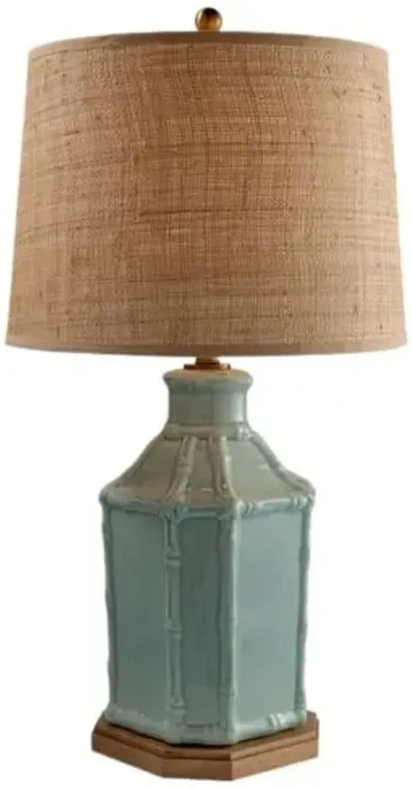 Amelia 31" Table Lamp - Port 68 - Green