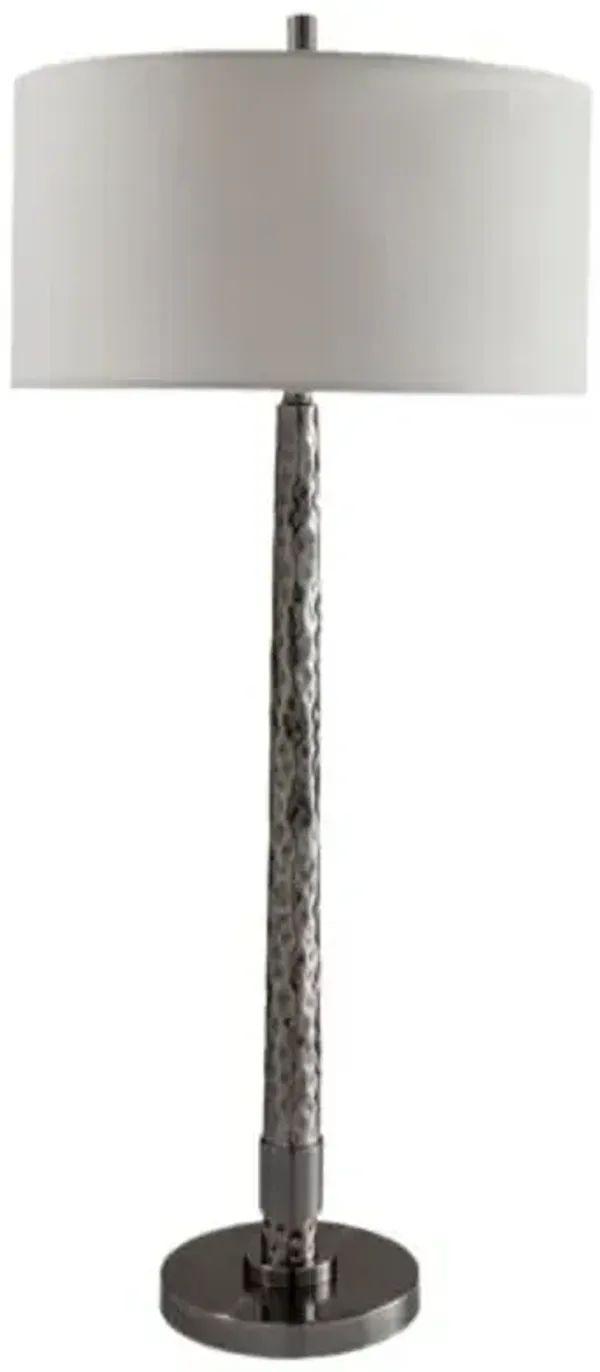 Florence 35" Table Lamp - Port 68 - Silver