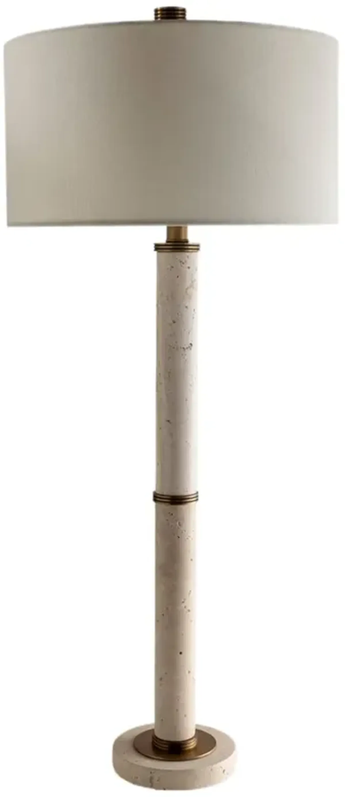 Trivoli 34" Marble Table Lamp - Port 68 - Beige