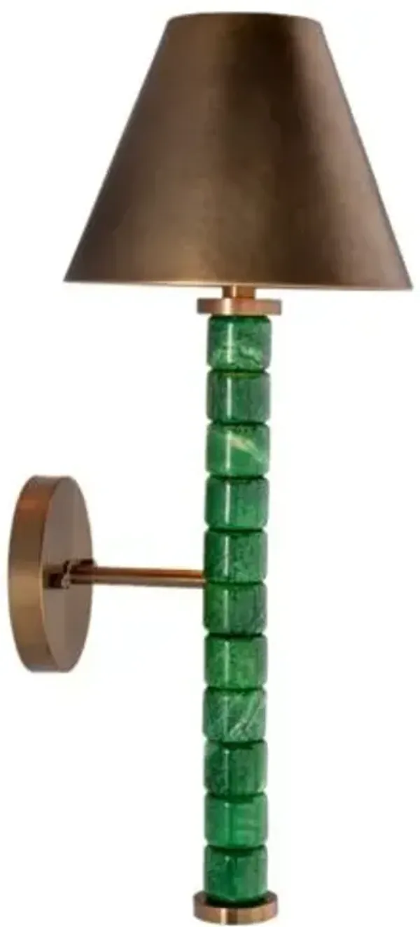Jade Garden Wall Sconce - Green - Port 68