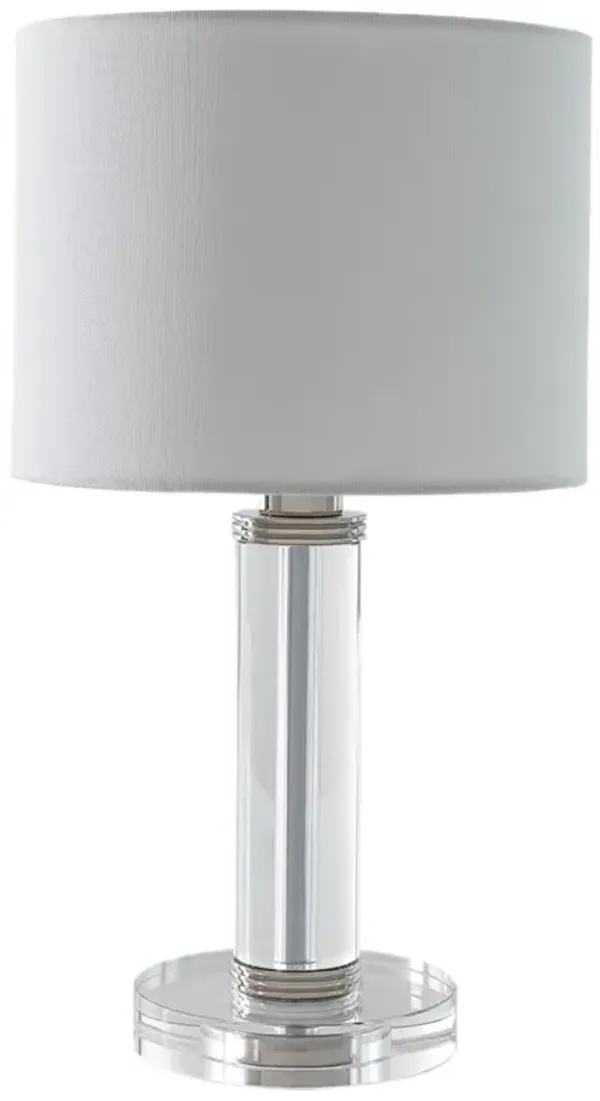 Billy 16" Crystal Mini Lamp - Port 68 - Silver