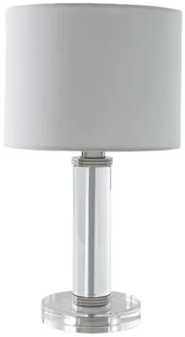 Billy 16" Crystal Mini Lamp - Port 68 - Silver