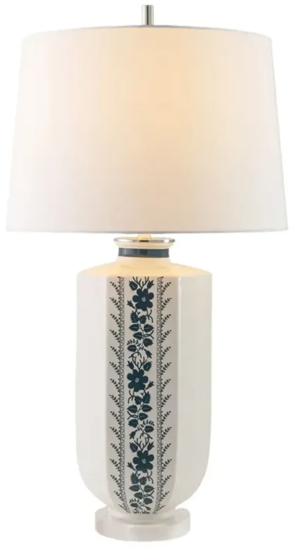Breckenridge 31" Table Lamp - Cream/Navy - Port 68 - Multi