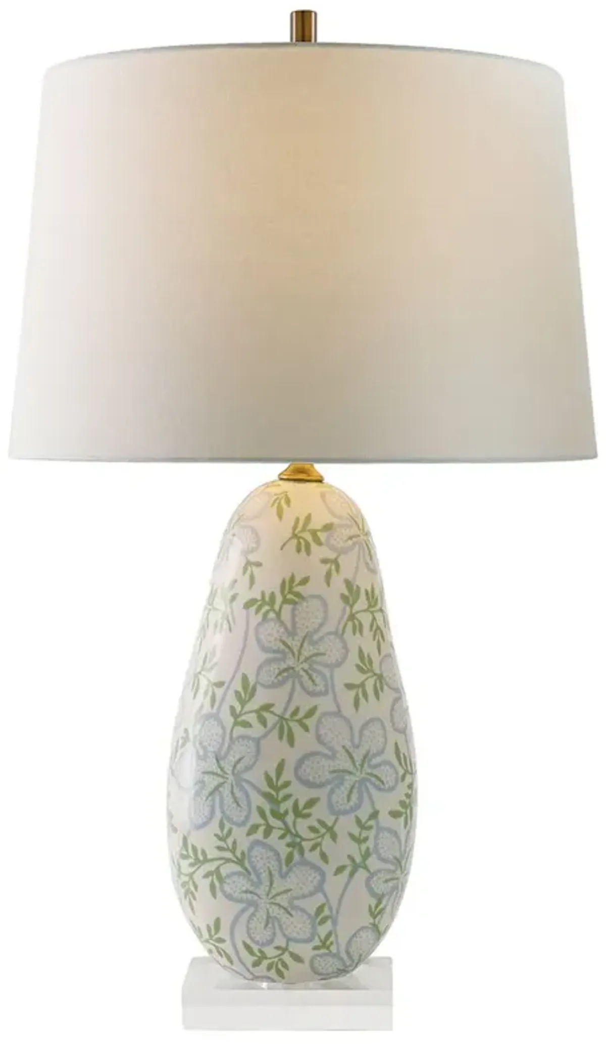 Ghost Blossom 29" Table Lamp - Green/blue - Port 68