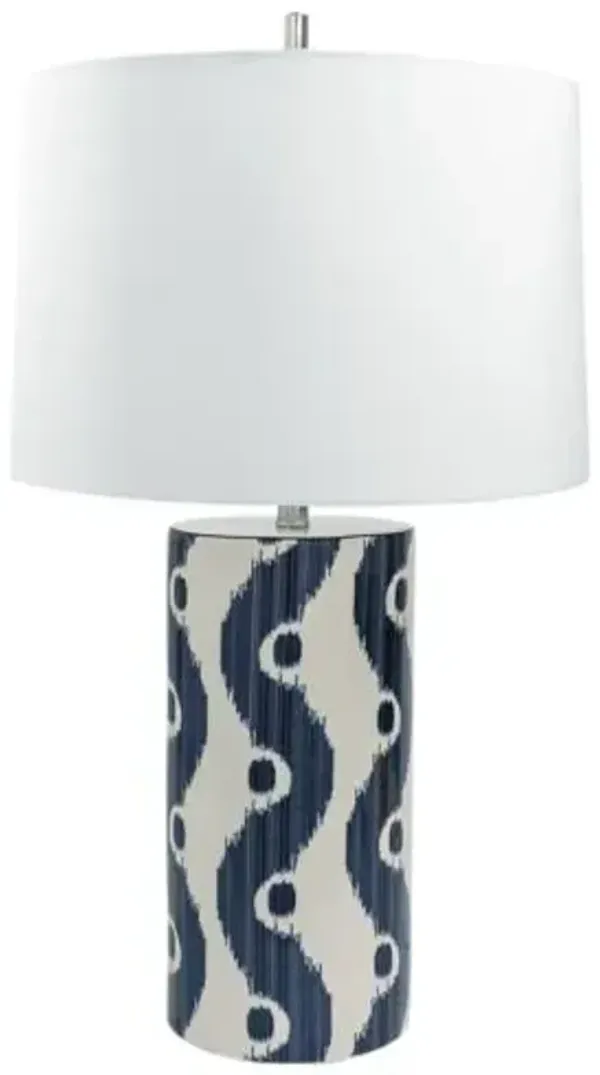 Marrakech 31" Table Lamp - Blue - Port 68