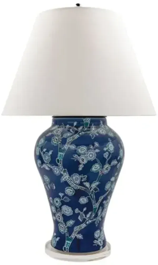 Temple Garden 36" Table Lamp - Blue - Port 68