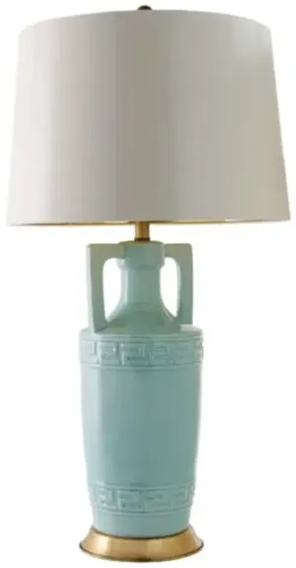 Regency 34" Table Lamp - Port 68 - Green