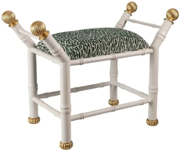 Boca Earl Emerald Accent Bench
