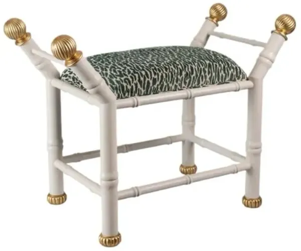 Boca Earl Emerald Bench - Port 68 - White