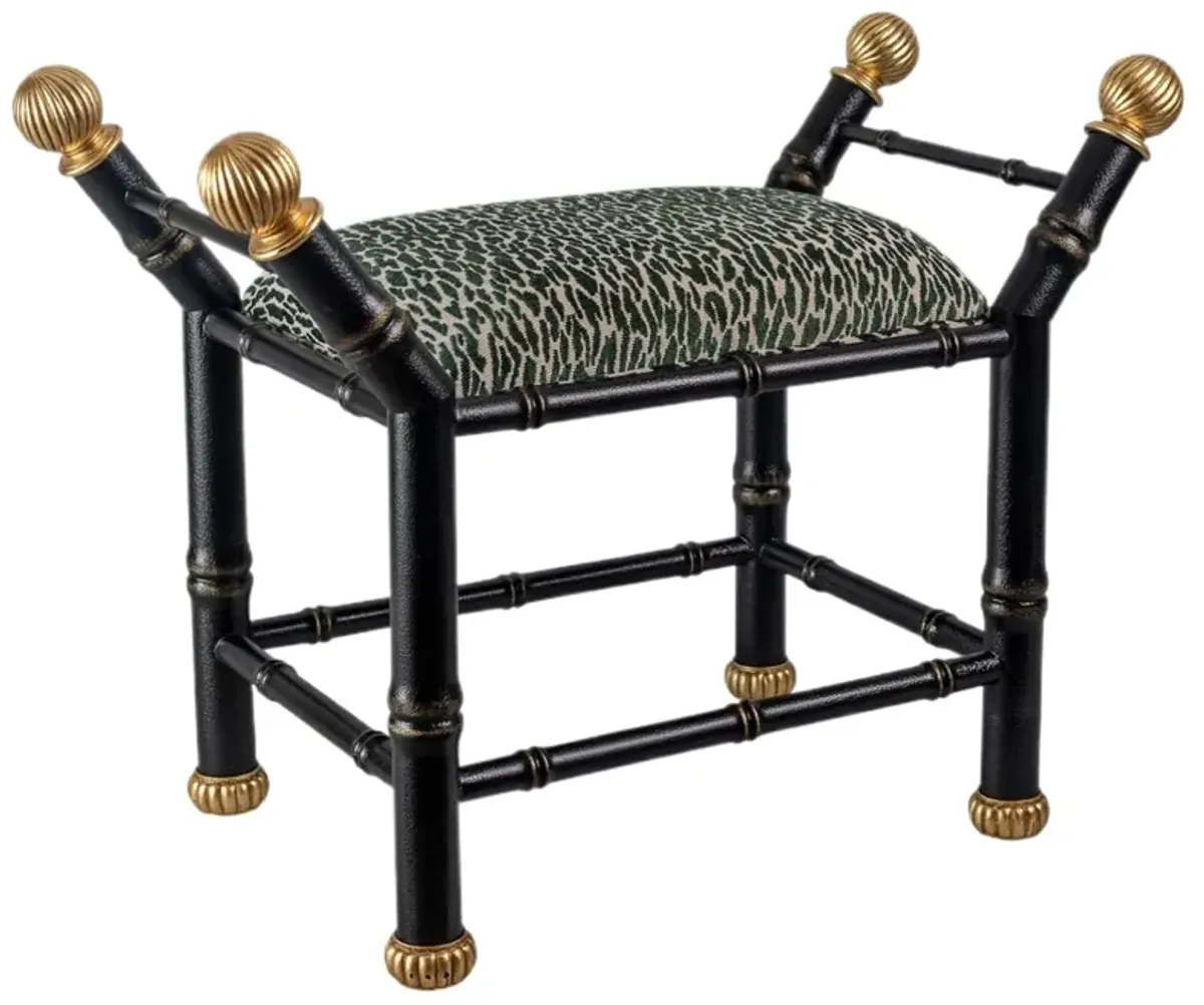 Boca Earl Emerald Accent Bench