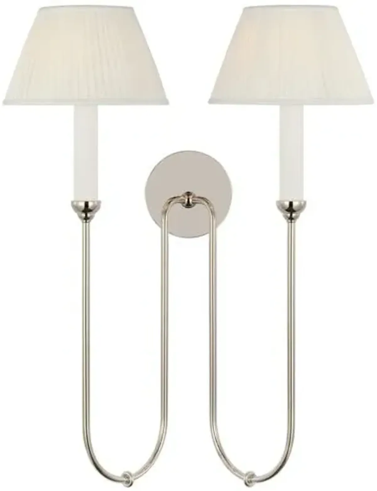 Visual Comfort - Ingela 24" Double Sconce - Silver