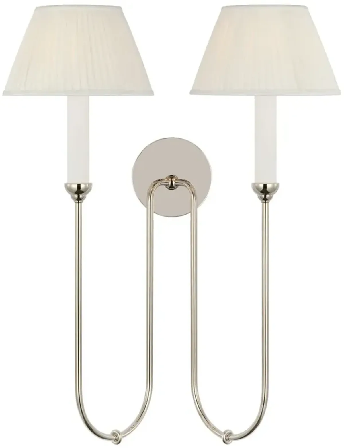 Visual Comfort - Ingela 24" Double Sconce - Silver