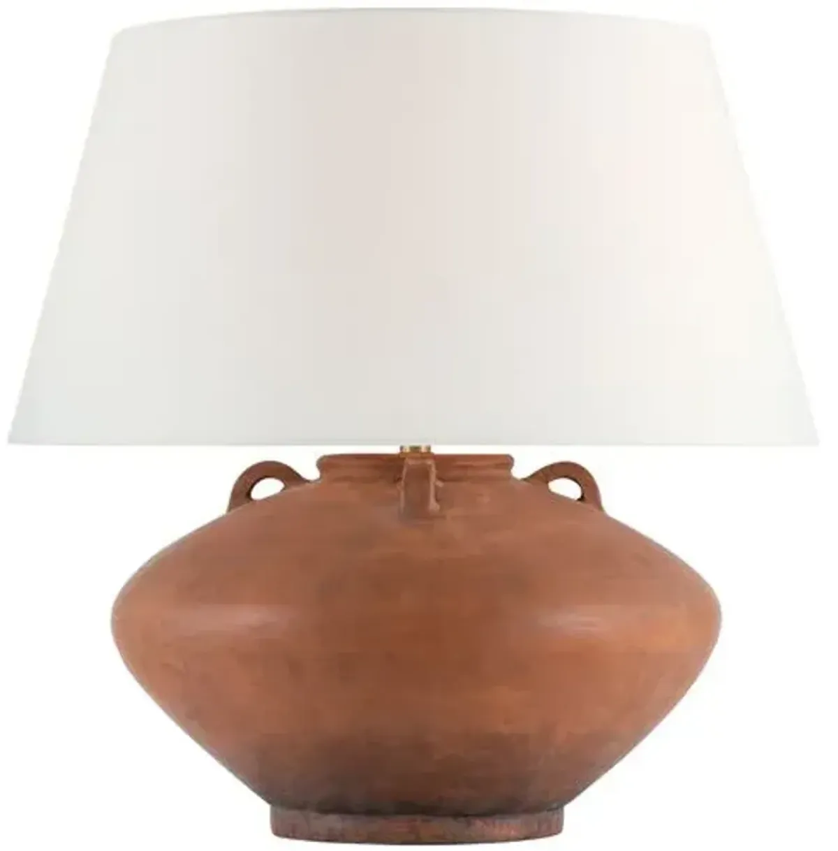 Visual Comfort - Brewer 26" Terracotta Table Lamp - Orange