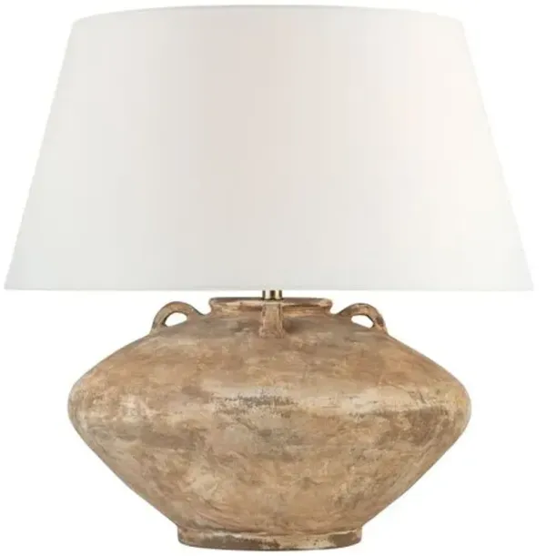 Visual Comfort - Brewer 26" Terracotta Table Lamp - Beige