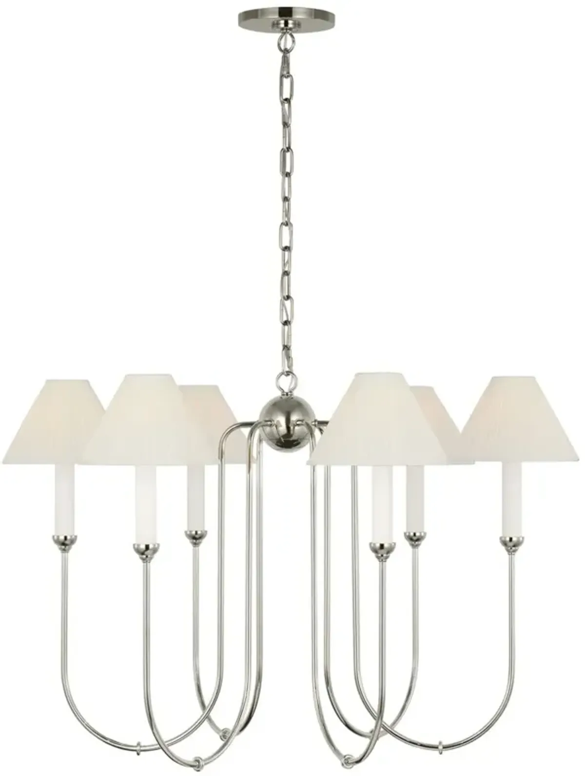 Visual Comfort - Ingela 36" Chandelier - Silver