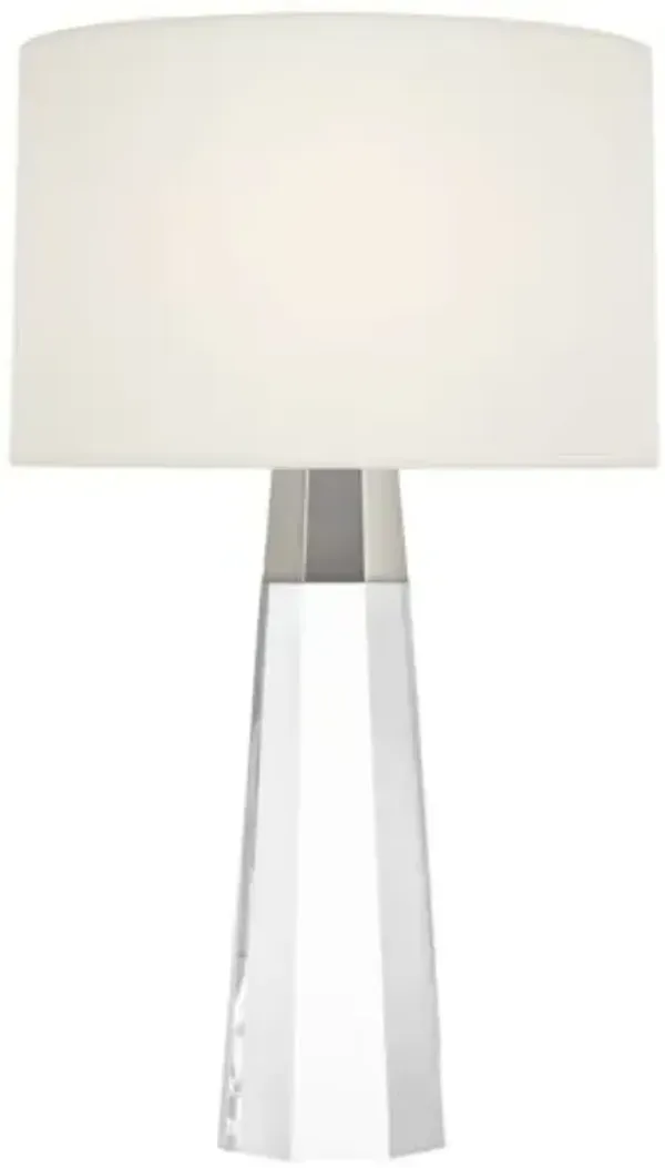Visual Comfort - Olsen 15" Integrated LED Cordless Accent Lamp - Clear