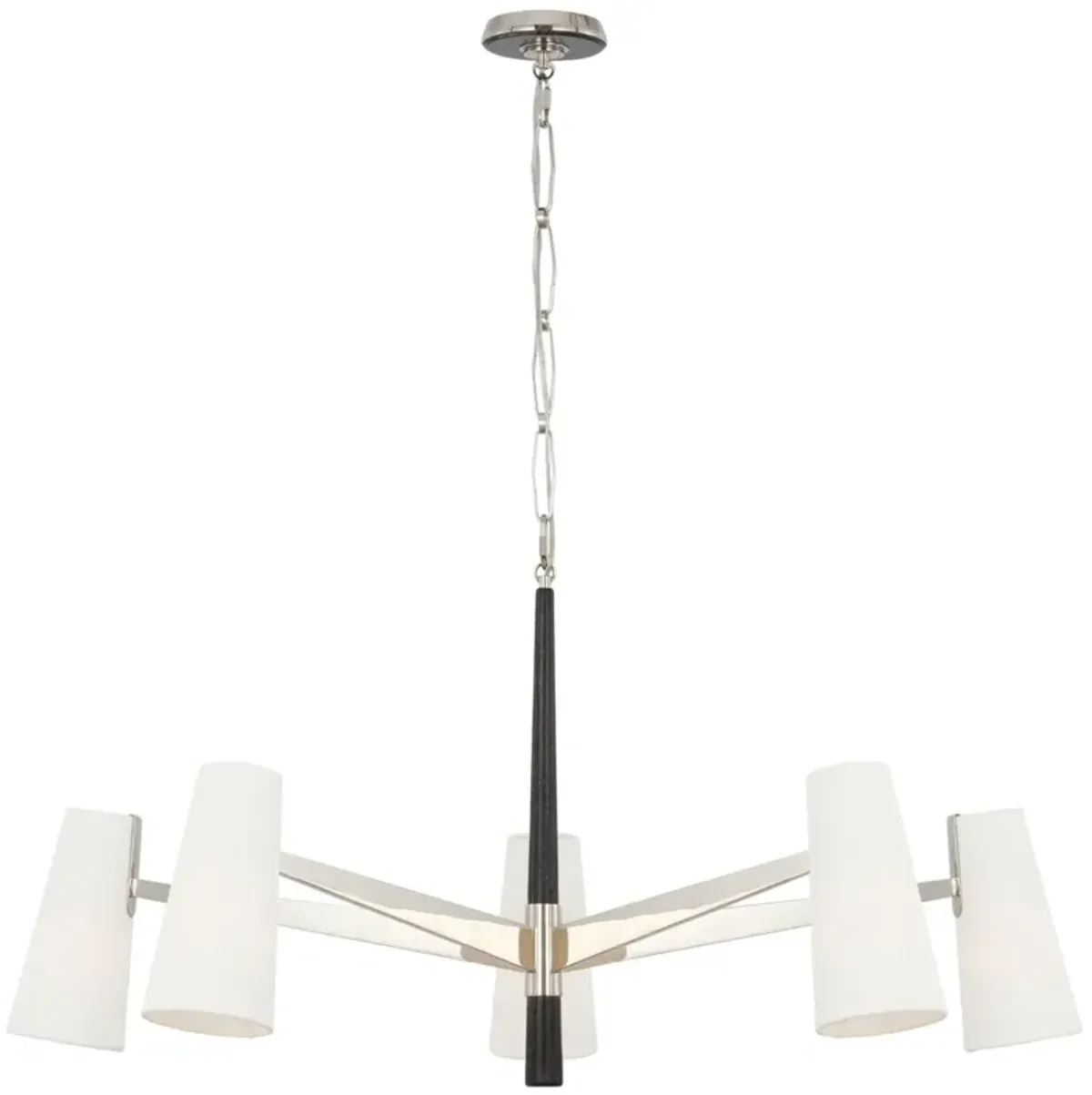 Visual Comfort - Olina 44" Chandelier - Silver