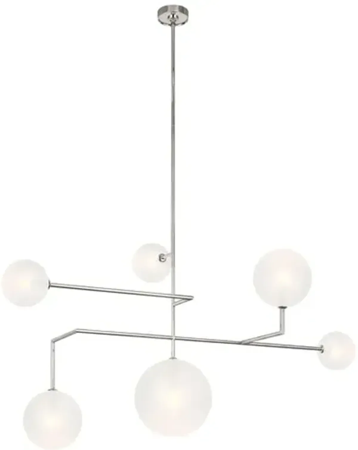 Visual Comfort - Linnea 59" Chandelier - Silver