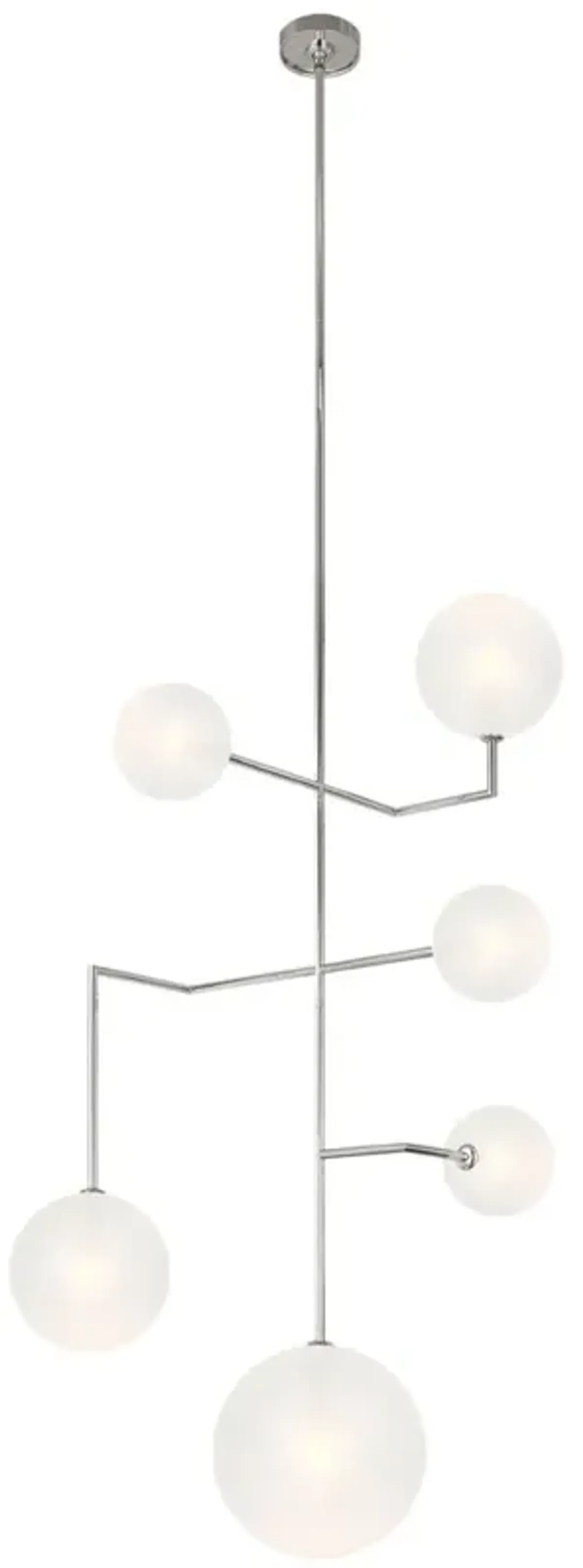Visual Comfort - Linnea 26" Entry Chandelier - Silver