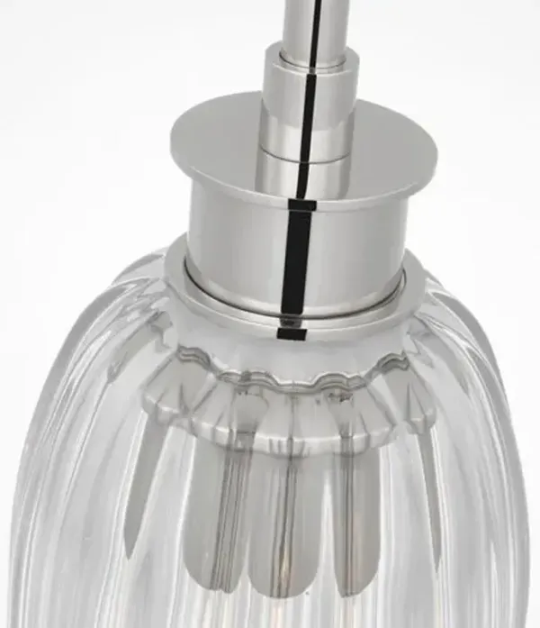 Visual Comfort - Asalea 5" Glass Pendant - Clear